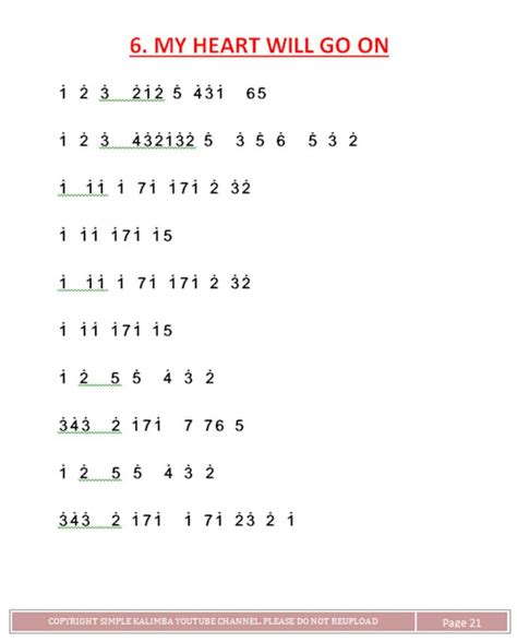 Kalimba Songs Tutorial Easy に対する画像結果