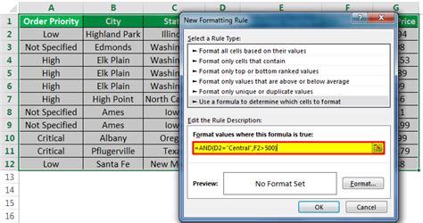 Image result for And Formula in Conditional Formatting