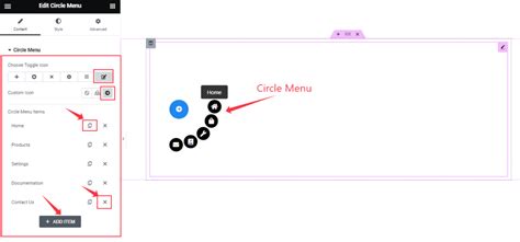 Image result for Circle Menu Linux
