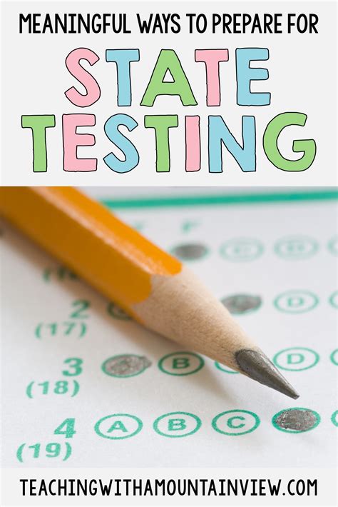 Résultat d’images pour State Testing Rules