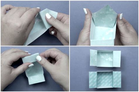 Image result for Open Top Box Origami