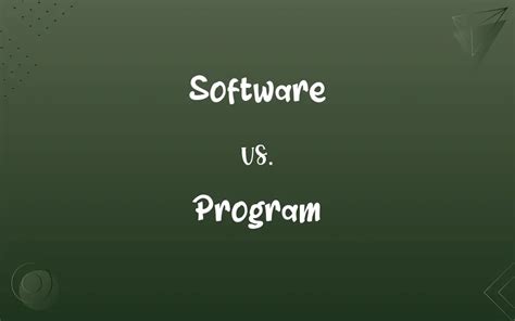 Toradh íomhá ar Software and Program Difference Diagram