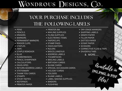 Image result for Office Language Labels