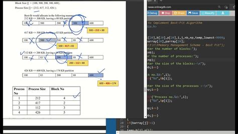 Image result for Write a Program to Implement Best Fit