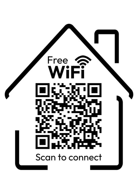 Image result for Wi-Fi QR Code Sign