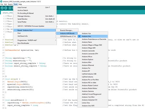 Readhumidity Arduino IDE に対する画像結果