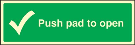 Bildergebnis für Push Pad to Open