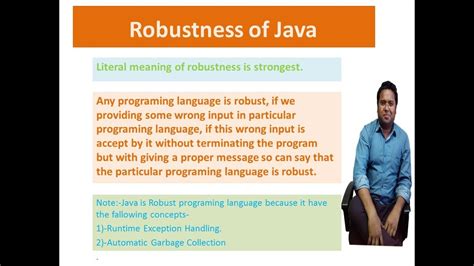 Image result for Why Is Java Robust