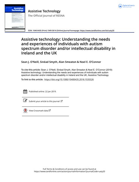 Assistive Technology and Autism Spectrum Disorder に対する画像結果