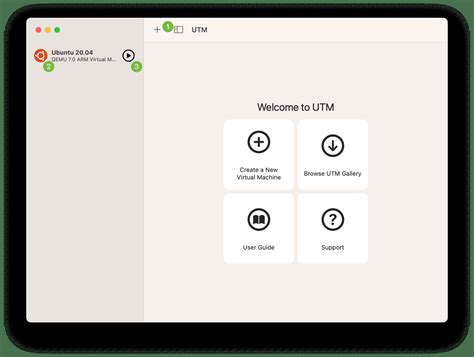 Image result for Create a New Linux Virtual Machine in UTM