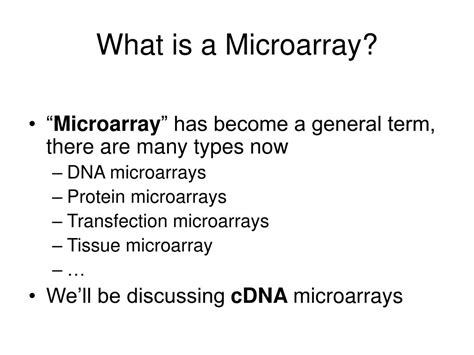 Toradh íomhá ar Affymetrix Microarray