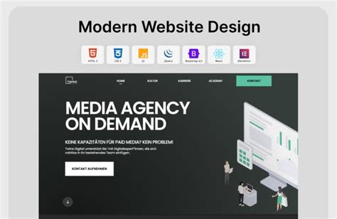 Image result for HTML/CSS Modern Website