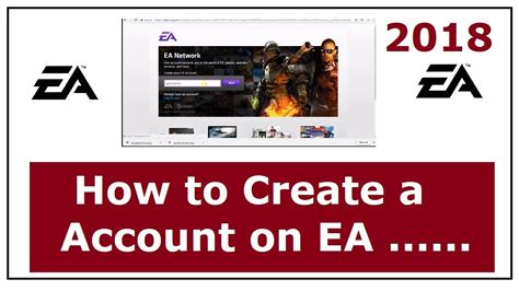 Image result for How to Create EA Account