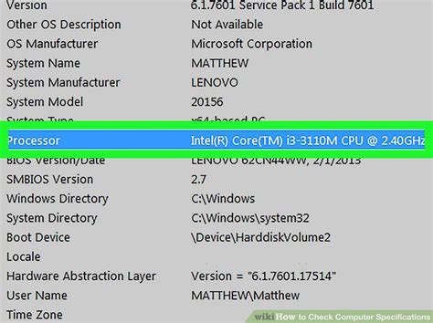 Afbeeldingsresultaten voor How to Check PC Specs