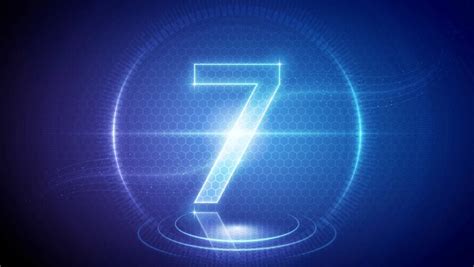 Image result for 7th Number Color Blue