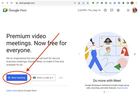 Image result for Google Meet Link Create
