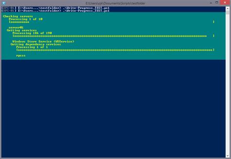 Image result for PowerShell Progress Bar