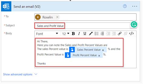 Power Automate Object Variable に対する画像結果