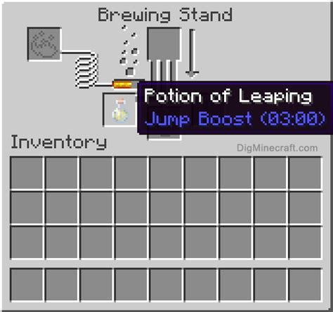 How to Make Jump Boost Potion కోసం చిత్ర ఫలితం