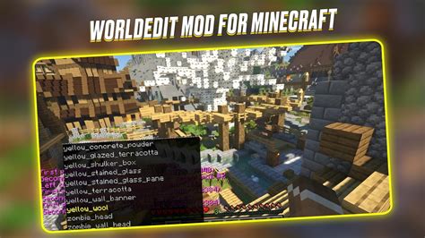 Image result for Minecraft Mod WorldEdit
