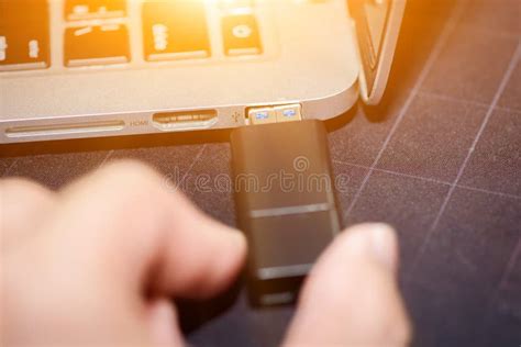 Image result for USB Flash Drive Plugged into Computer