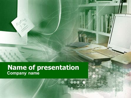 Toradh íomhá ar Computer Presentation Template