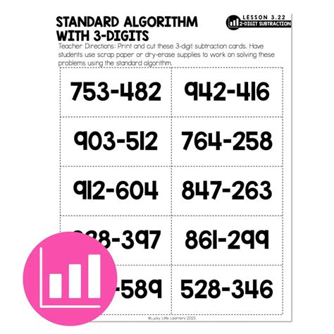 Toradh íomhá ar Standard Algorithm Subtraction Grade 2