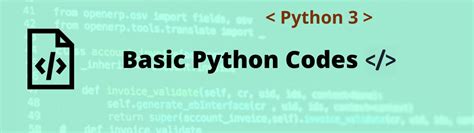 Image result for Common Codes in Python