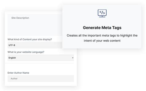 Image result for Meta Tag Generator