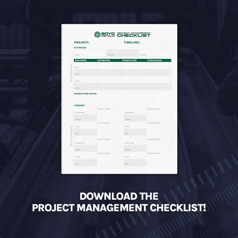 Image result for Project Management Checklist PDF