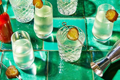 Image result for Alcohol with a Pickle On It