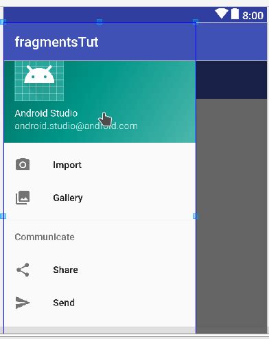 Image result for Android Fragment Navigation