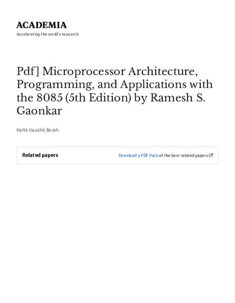 Microprocessor PDF に対する画像結果