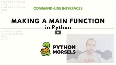 Defining Main Function in Python に対する画像結果
