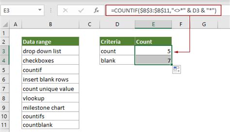 Image result for Excel Count Cells with Specific Text