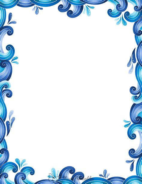Afbeeldingsresultaten voor Blue Border Pattern