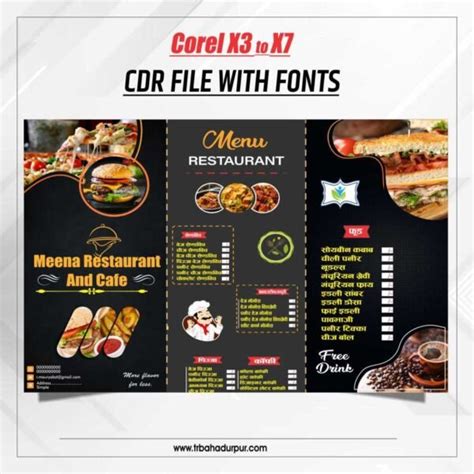 Image result for Restodent Menu Card Design
