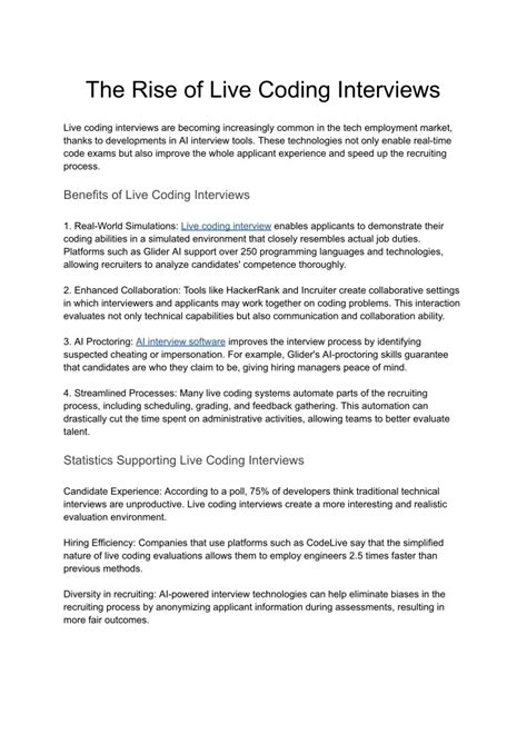 Toradh íomhá ar Live Coding Interview