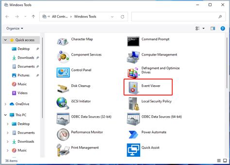 Toradh íomhá ar Event Viewer Function