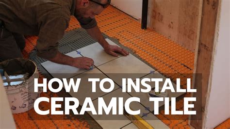 Afbeeldingsresultaten voor Installing Ceramic Tile