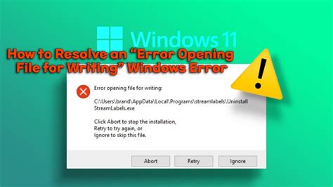Image result for Error Opening EXEFile Windows Screen
