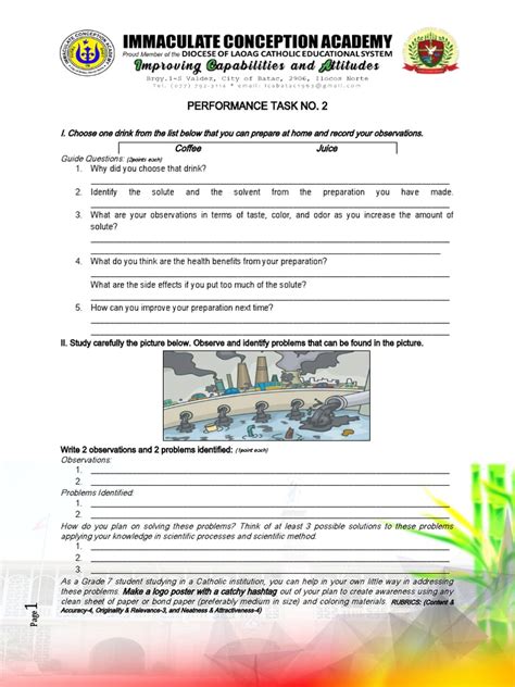 Image result for Performance Task in Science 2 Light