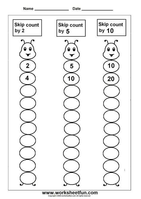 Toradh íomhá ar Number 2 Counting Worksheet
