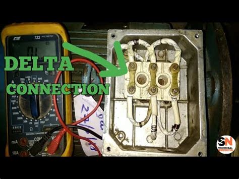 Image result for Delta Connection 3 Phase Motor