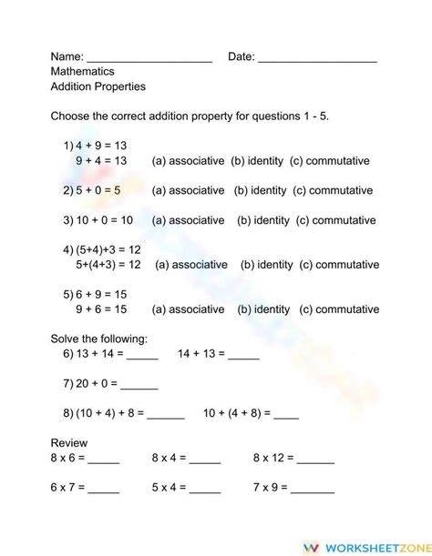 Afbeeldingsresultaten voor Distributive Property Worksheets with Answer Key