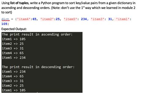 Sort a List into Ascending Order Python に対する画像結果