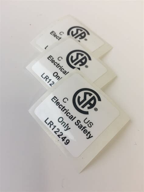 Image result for CSA Approval Sticker