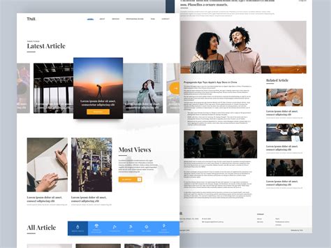 Toradh íomhá ar Blog Website Inspiration