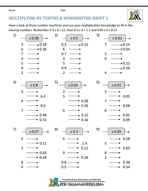 Image result for Multiplying Whole Numbers Worksheet