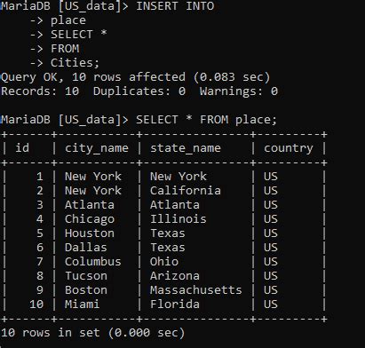 Image result for Sample Select Statement Maria
